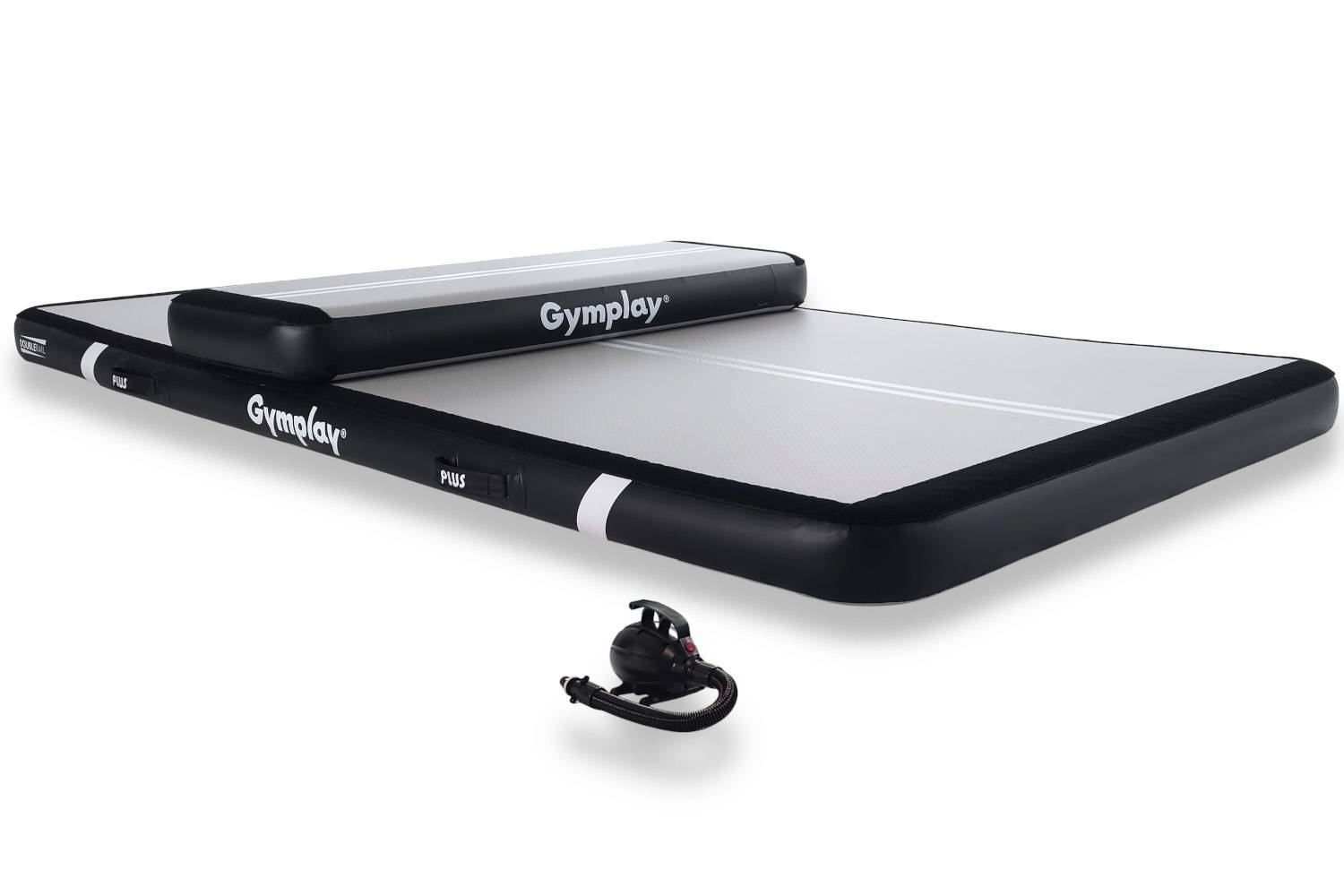 GymPlay MAX+ H15 Airtrack Kit   3 meter Black