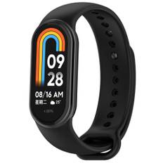 Blød Xiaomi Mi Band 8 urrem- Sort