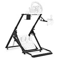 CO-Z Vikbar Racing Wheel Holder för Logitech GT G25 G27 G29 G920, justerbar Racing Simulator för PS3 PS4 utan pedaler eller ratt
