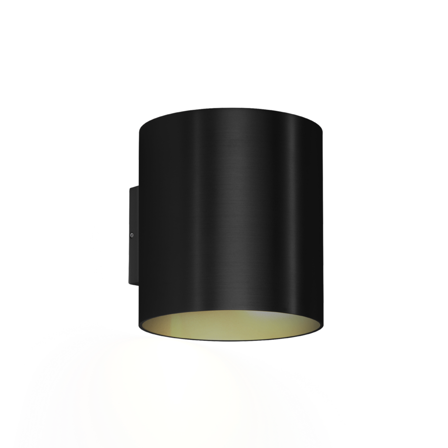 Ray Wall Outdoor LED væglampe Wever & Ducré - Ray 3,0 lys ned + Sort + 3000K