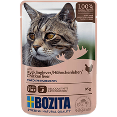 Bozita Katt Pouch Chicken Liver in Jelly 12 x 85 g