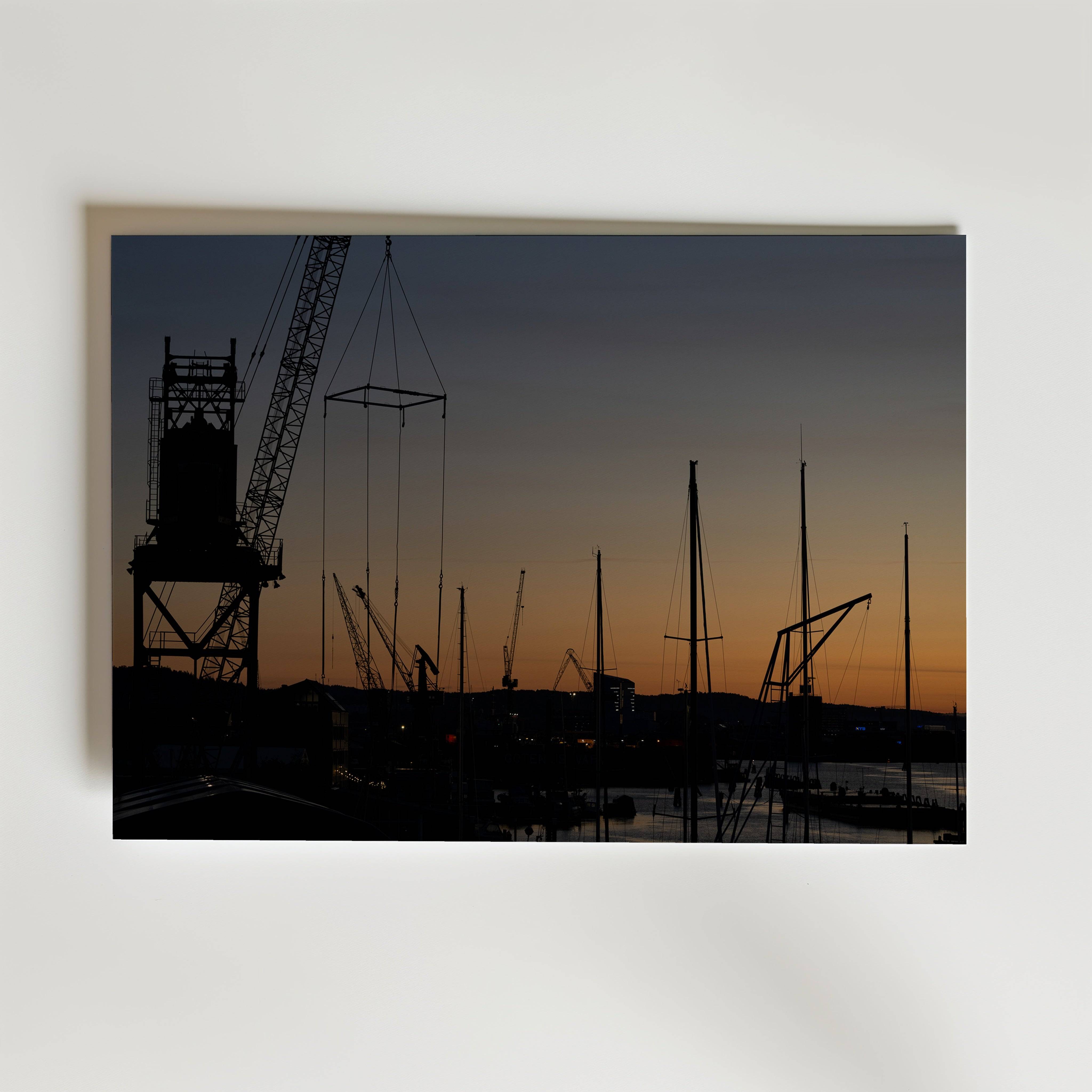 God morgon G�teborg Poster - Fine Art Poster 30x40 cm