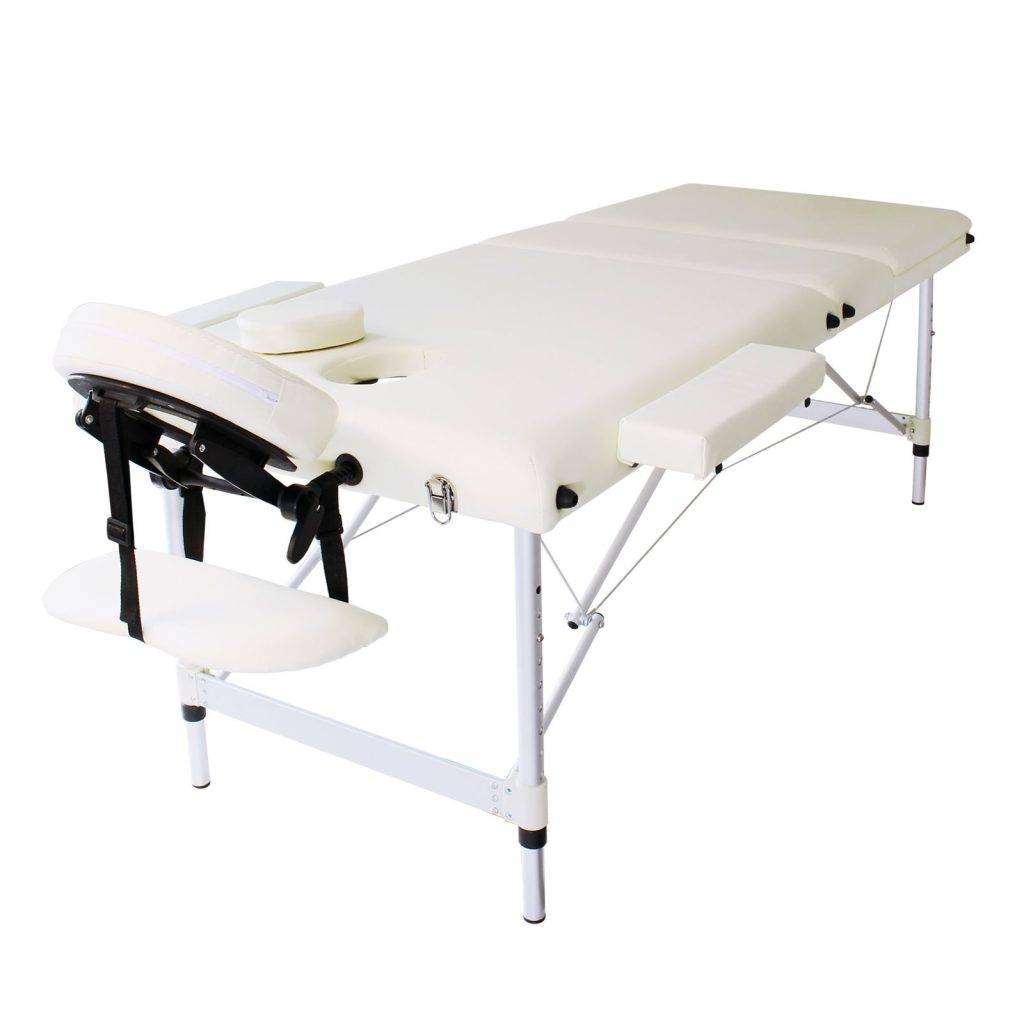 Massagebänk hopfällbar