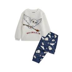 Vanilla Underground Harry Potter Hedwig Langærmet Pyjamas med lange ben13 - 14 år (158 - 164cm)