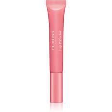 Clarins Lip Perfector Shimmer Læbeglans med fugtgivende virkning Skygge 01 Rose Shimmer 12 ml - 12 ml