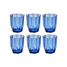 St. Tropez tumblerglas akryl - Blå (Ø: 9,5 x H: 10,8 cm / V: 48cl)
