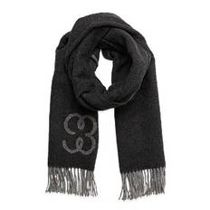 Filippa K Monogram Scarf - Sjalar & halsdukar - ANTHRACITE / grey
