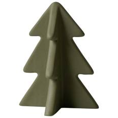 Dbkd Winter Tree Dekoration 7 Cm - Julepynt Keramik Grøn - 20250801G