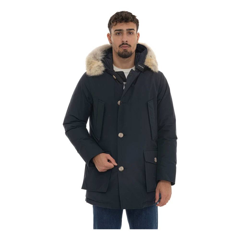 Woolrich Arctic Parka - Jakker - Herre - Blå - S - Bomuld