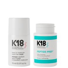 Leave in Mask 15ml + Detox Shampoo 53ml Duo