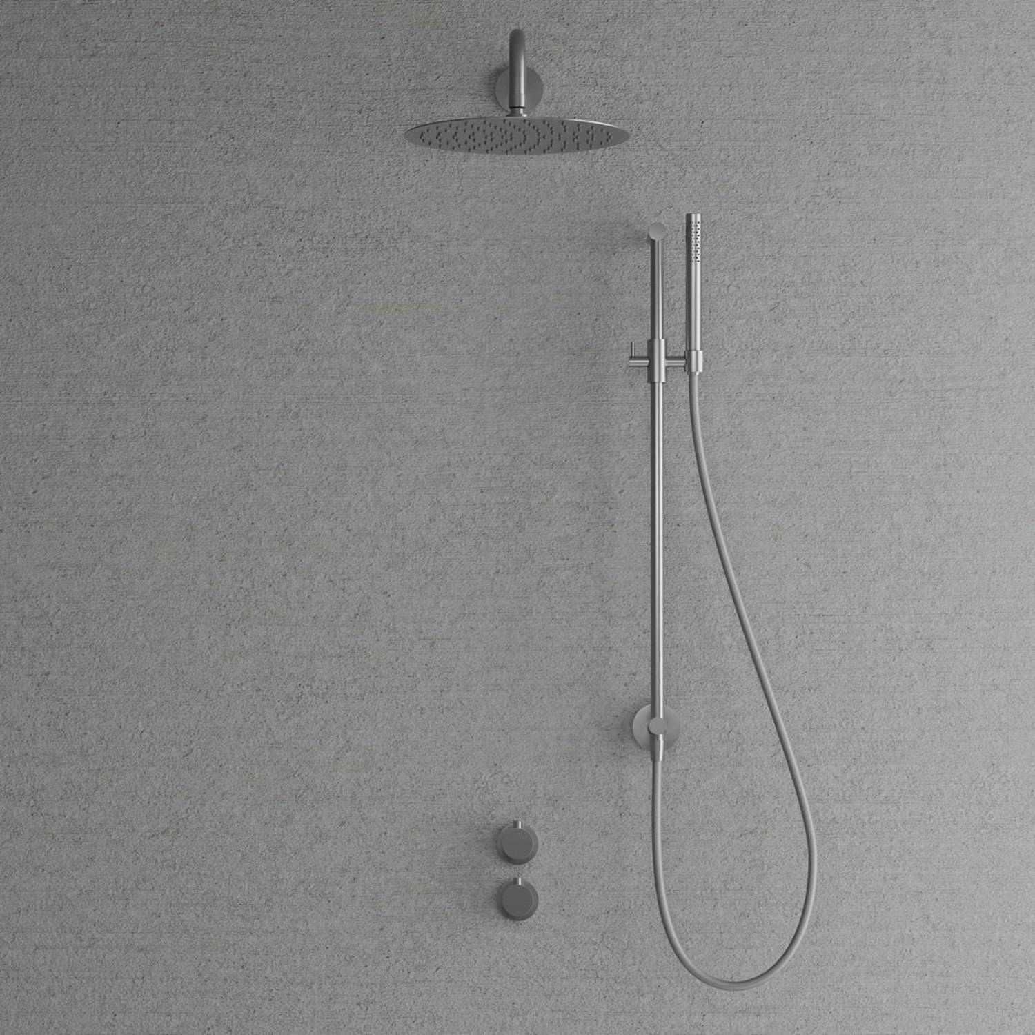 Takduschset Scandtap Steel Harmonized 5X för Inbyggnad Original