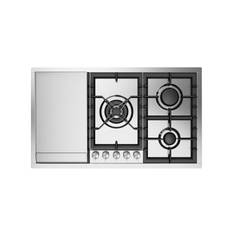 Ilve  Professional Plus induktionshäll 60 cm  4 zoner  vred mattsvart
