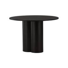 Olivia Matbord 110 cm Runt - Svart & köksbord Venture Home