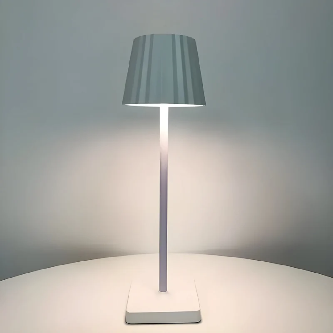 ArloGlow – Dimmbar Touch Bordslampa för Atmosfär - Vit