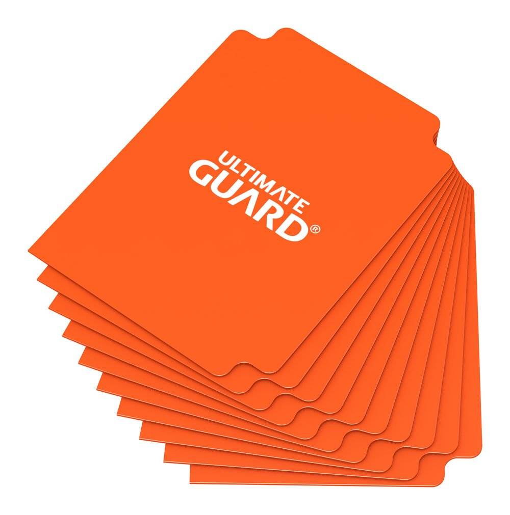 Ultimate Guard Card Dividers Standard Size Orange (10).