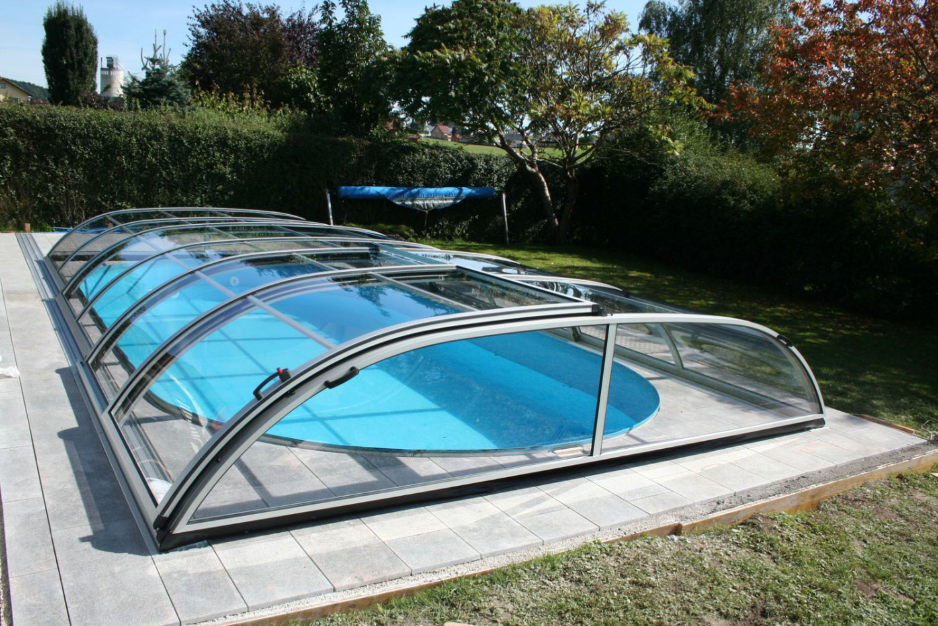Pooltak Symphonie - 500cm / 550-750cm / Ingen Skjutdörr