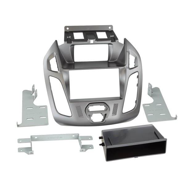 2-DIN radioramme Ford Transit Connect - Sølv