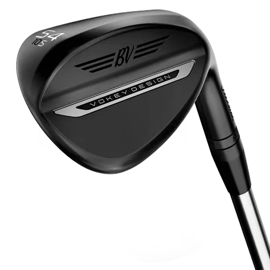 Venstrehånds Titleist Vokey SM11 Herre Wedge Jet Black Grafitskaft 58 graders loft 8 graders Bounce M - Grind X flex