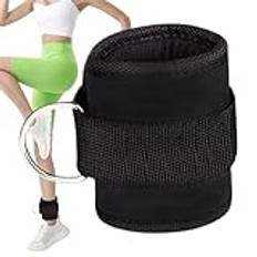 Gym Ankle Strap For Cable Machine, Cable Machine Ankle Straps, Justerbara fitness vadderade remmar, Booty Workouts-leveranser, antislipsbenförlängningar och höftbogare levererar kvinnor män
