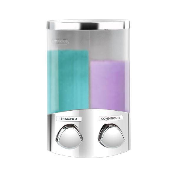 HeFe Duo sæbedispenser i krom