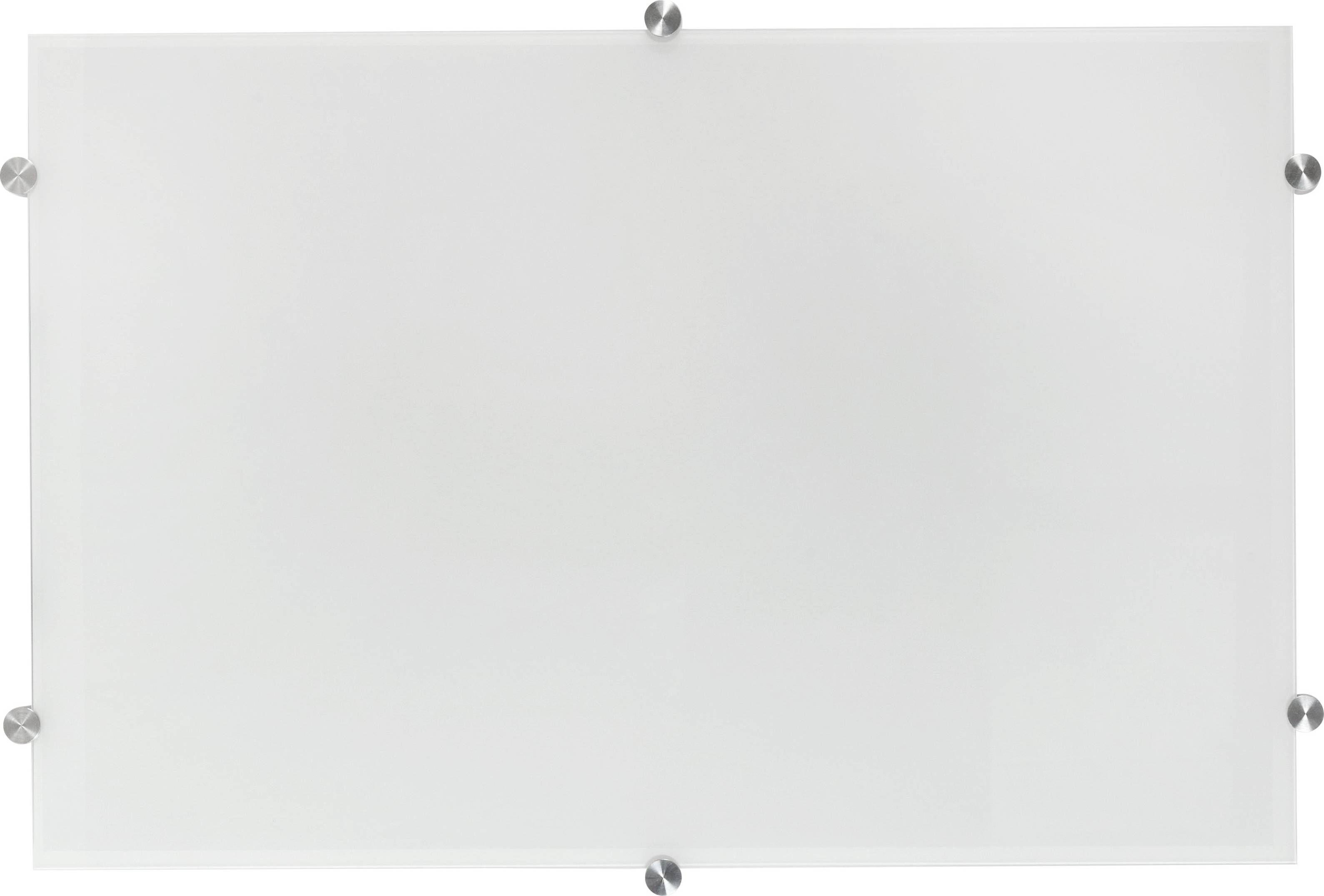 Vanerum Freeze glastavle, 60 x 90 cm, hvid