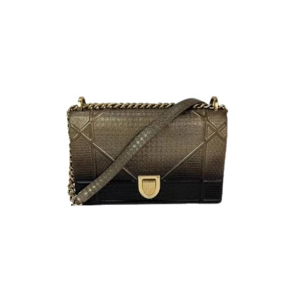 Dior Vintage Pre-owned Vintage Cross Body Taske - Vintage - Dame - Brun - ONE SIZE - Læder