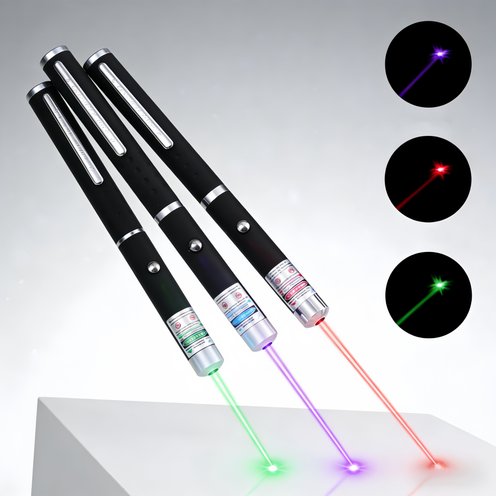 (Do not provide batteries) Mini LED Laser Pointer Pet Training Flashlight Scratching Toys for Pets and Cats birthday Gifts