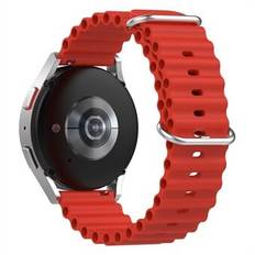 För Polar Ignite / Ignite2 / Unite / Pacer / Samsung Galaxy Watch 5 40 mm / 44 mm Ocean Strap 20 mm Mjuk silikon Sportklocka Bandbyte