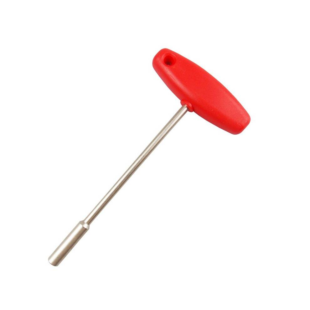 Bicycle Concealed Spoke Wrench 3.6mm T Shaped Sleeve Built-in Spoke Tool Bike Mountain Bike Repair Tool