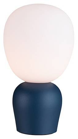 Buddy Azur (blå)/Opalglas Bordslampa