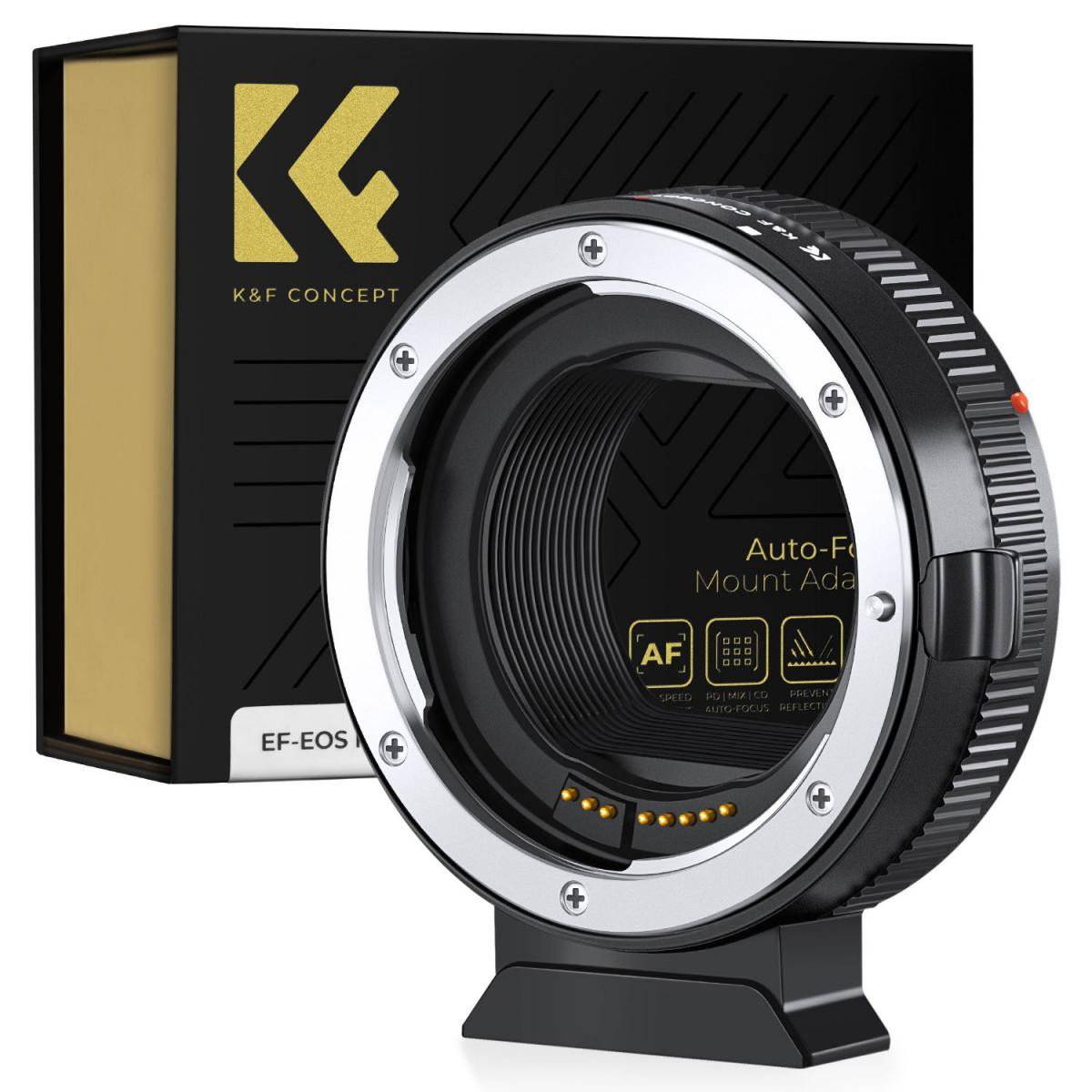 Autofokusadapter Canon EF till EOS R