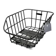 Kurv BASIL CENTO ALU WSL Sort Bag 40x24x21cm