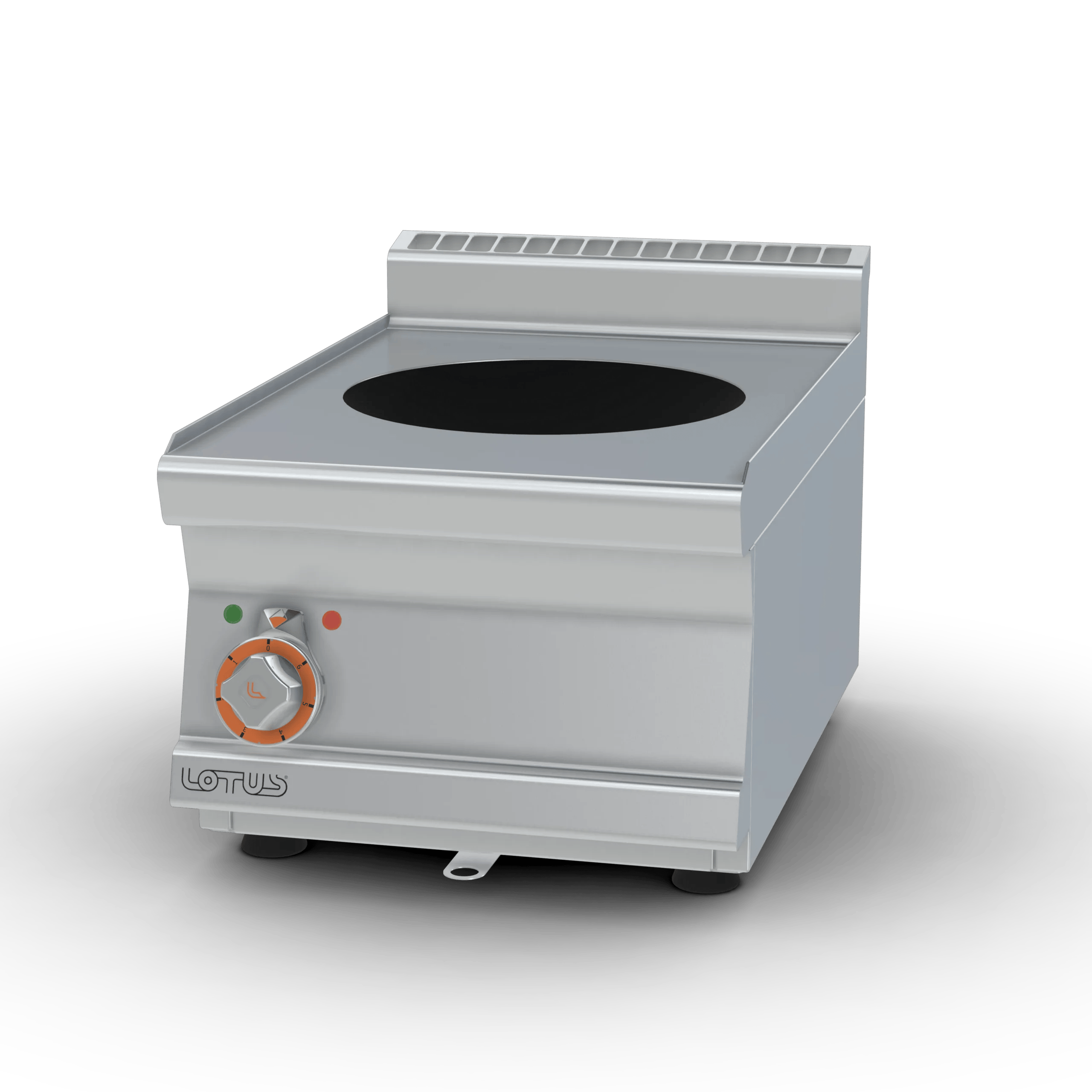 MAGICLOTUS 60 5 kW tre-faset induktions wokkogeplade med glasplade - PCIWT-64ET