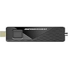 DIPROGRESS HDMI STICK TV DVB-T2 H.265 HEVC 265 10-bitars DPT210HA digital dekoder svart