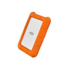 LaCie Rugged Secure STFR2000403 - Hårddisk - krypterad - 2 TB - extern (bärbar) - USB 3.1 Gen 1 (USB-C stikforbindelse) - 256-bit AES - med 2 års Rescue Data Recovery Service Plan