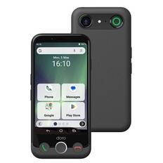 Doro PAKKE Aurora A11 smartphone 64GB koksgrå | Inkl. bordlader og vægoplader
