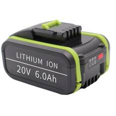 6,0ah Fr Worx 20v Li-ion Akku Wa3553 Wa3551.1 Wa3553.1,wa3572 Wx386 Power