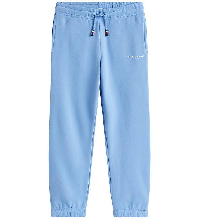 Tommy Hilfiger Sweatpants - Mini Företag - Cloudy Blue - Tommy Hilfiger - 1½ år (86) - Sweatpants