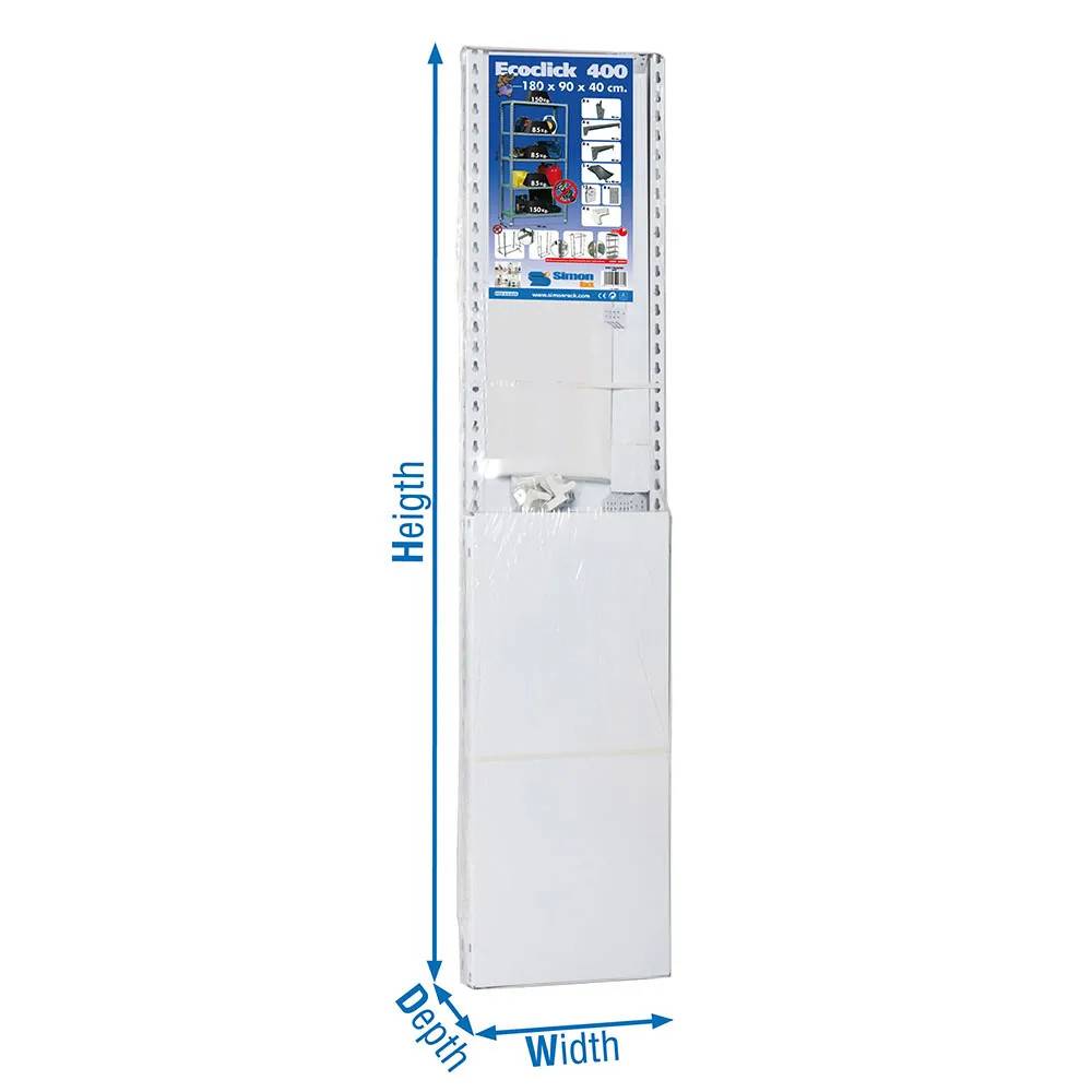 Simonclick Ecoclick Plus 4/300 Metalhylde 1500x1000x300 Mm
