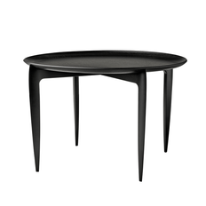 Bakkebord Ø60 Sort Eg - Fritz Hansen Objects