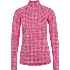 Women's Rose Light Half Zip Long Sleeve