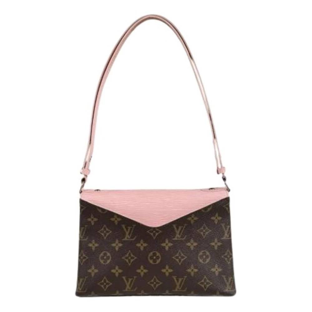 Louis Vuitton Vintage Pre-owned Vintage Monogram Epi Skuldertaske - Vintage - Dame - Lyserød - ONE SIZE - Uld