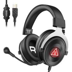 EKSA E900 Over-Ear Gaming Hovedtelefoner - 7.1 Surround Sound - Sort