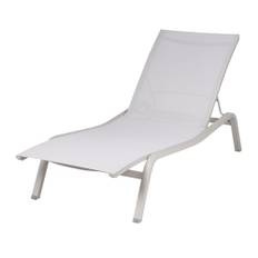 Fermob - Alize XS Sunlounger Clay Grey A5 - Solsängar - Pascal Mourgue - Metall