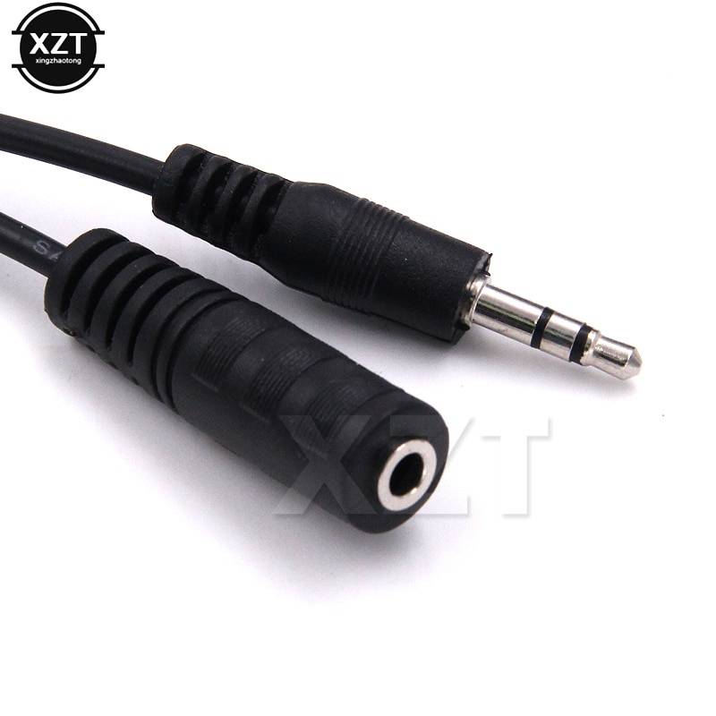 1.3m jack 3.5 mm hane till hona stereo aux kabel förlängningskabel för iphone 8 8s hörlurar/pc/dvd/tv/billjudkabel