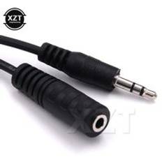 1.3m jack 3.5 mm hane till hona stereo aux kabel förlängningskabel för iphone 8 8s hörlurar/pc/dvd/tv/billjudkabel