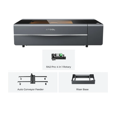 xTool - P2S Laser - Class IV Grey - Versatile Bundle