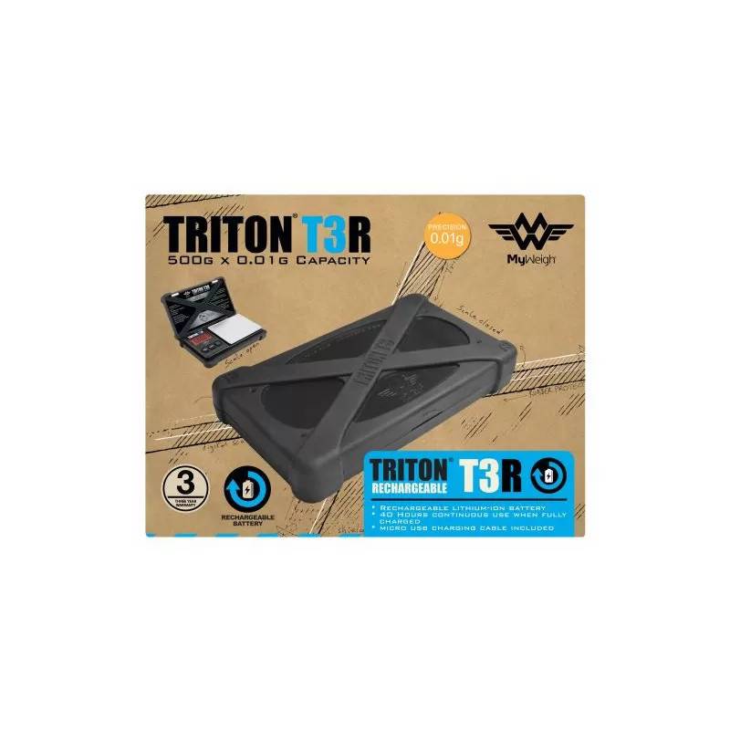 My Weigh Triton T3 Digital Pocket Scale 500g - 0.01g