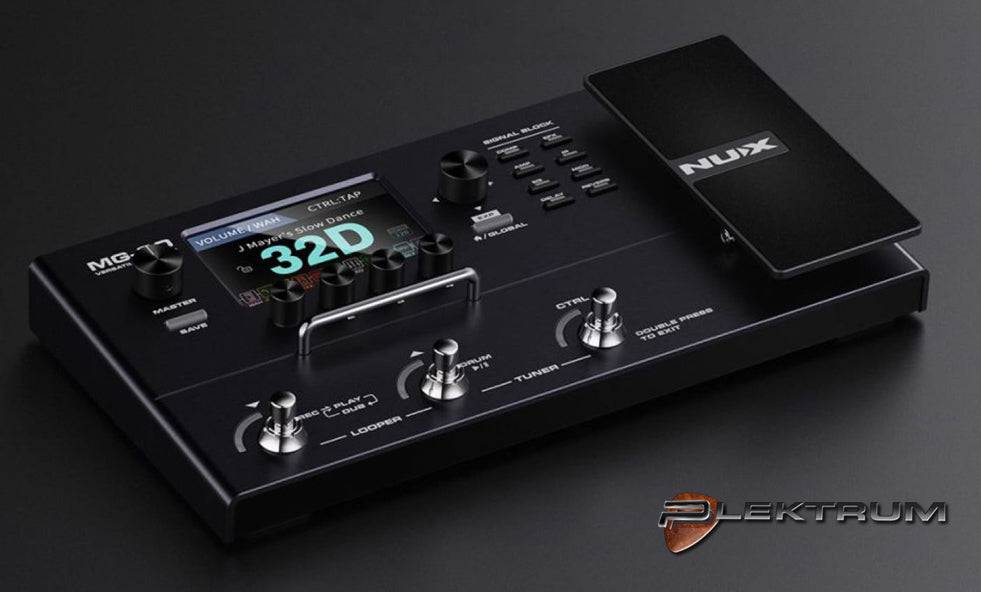 Nux MG-30 guitar-multieffekt-pedalboard