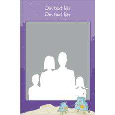Affisch på 286 x 439 mm - Lila - Robot - Humor